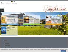 Tablet Screenshot of ferienwohnungen-am-schloss.de
